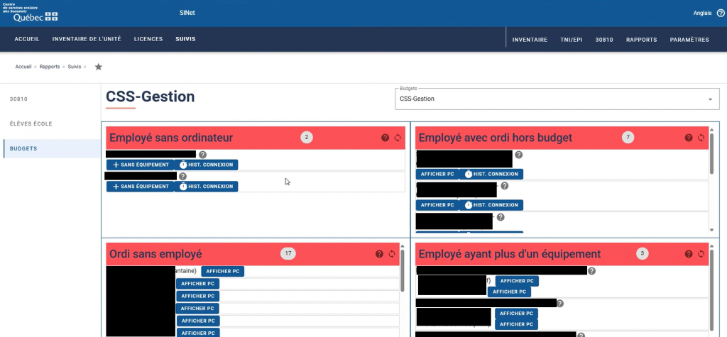 Module de gestion